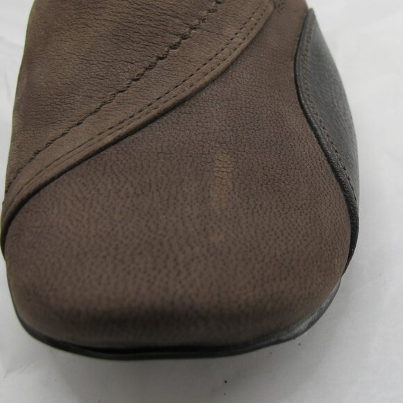 Sesto Meucci of Florence brown nubuck walker slip-on with leather accents in 8.5 - Picture 7 of 8
